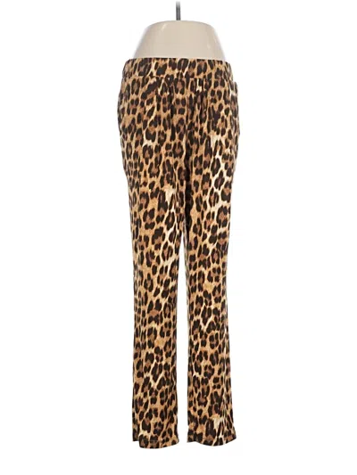 Pre-owned Jennifer Lopez Casual Pants In Gold