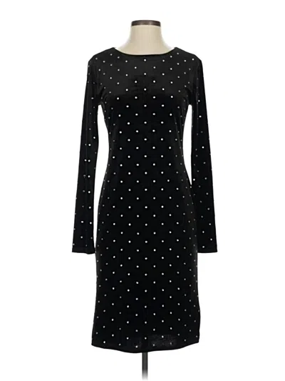 Pre-owned Jennifer Lopez Cocktail Dress In Black