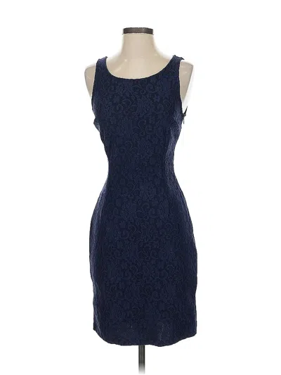 Pre-owned Jennifer Lopez Cocktail Dress In Blue