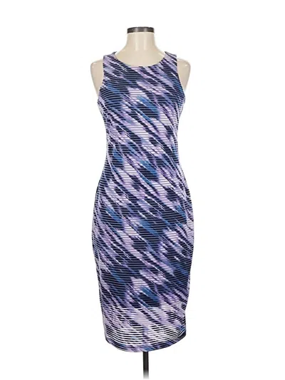 Pre-owned Jennifer Lopez Cocktail Dress In Blue