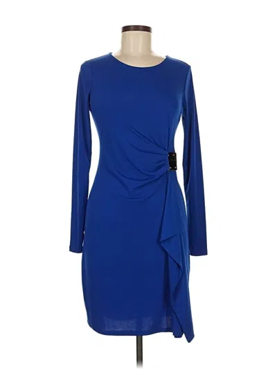 Pre-owned Jennifer Lopez Cocktail Dress In Blue