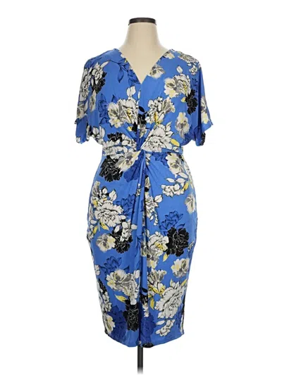 Pre-owned Jennifer Lopez Cocktail Dress In Blue
