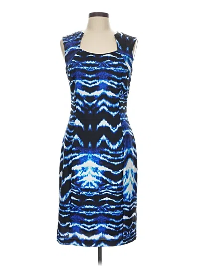Pre-owned Jennifer Lopez Cocktail Dress In Blue