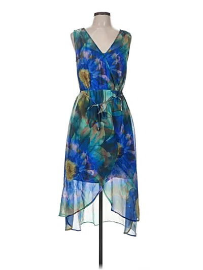 Pre-owned Jennifer Lopez Cocktail Dress In Blue