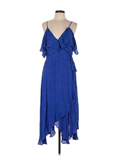 Pre-owned Jennifer Lopez Cocktail Dress In Blue
