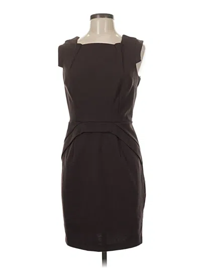 Pre-owned Jennifer Lopez Cocktail Dress In Brown