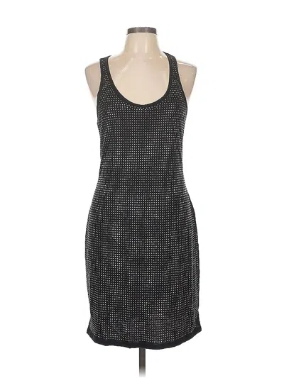 Pre-owned Jennifer Lopez Cocktail Dress In Gray