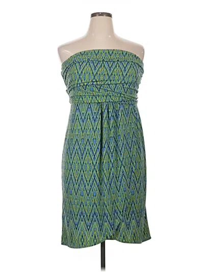 Pre-owned Jennifer Lopez Cocktail Dress In Green
