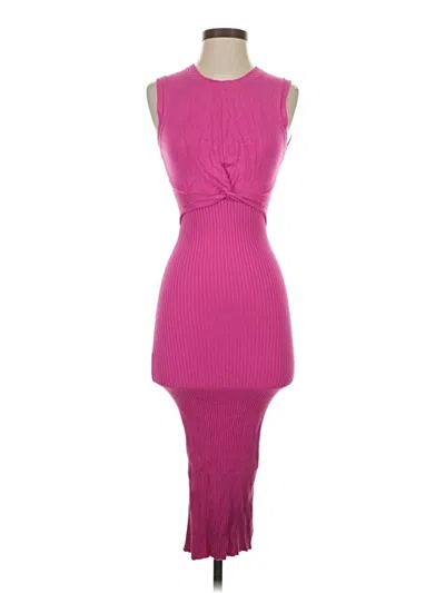 Pre-owned Jennifer Lopez Cocktail Dress In Pink