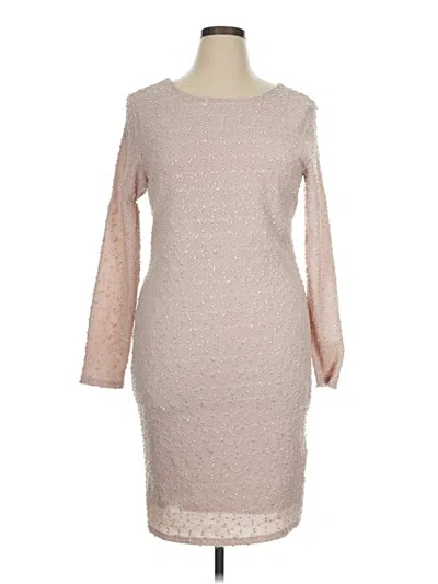 Pre-owned Jennifer Lopez Cocktail Dress In Pink