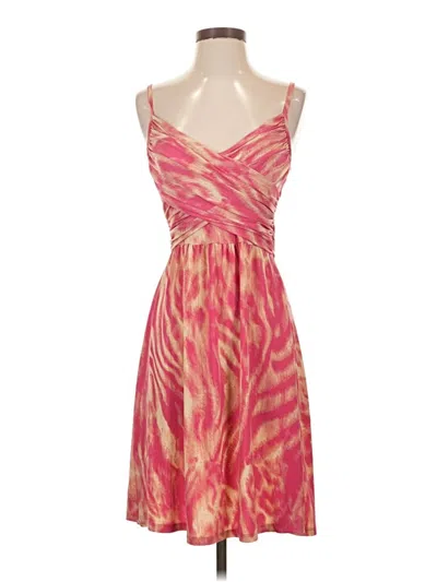 Pre-owned Jennifer Lopez Cocktail Dress In Pink
