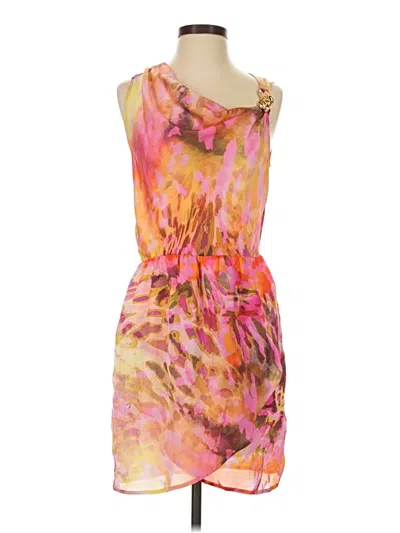 Pre-owned Jennifer Lopez Cocktail Dress In Pink
