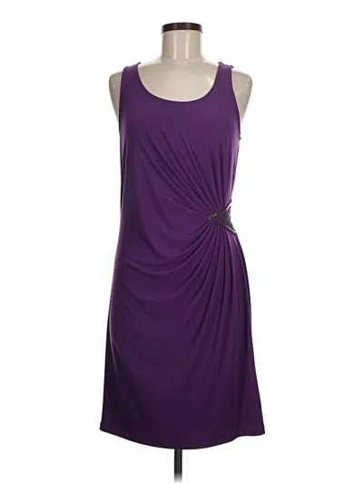 Pre-owned Jennifer Lopez Cocktail Dress In Purple