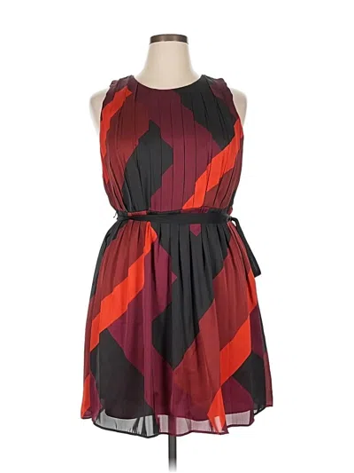 Pre-owned Jennifer Lopez Cocktail Dress In Red