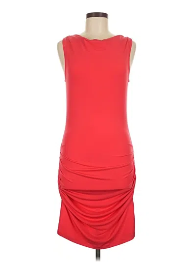 Pre-owned Jennifer Lopez Cocktail Dress In Red