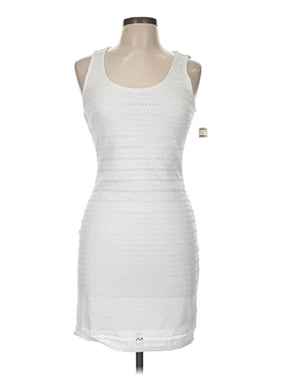 Pre-owned Jennifer Lopez Cocktail Dress In White