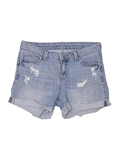 Pre-owned Jennifer Lopez Denim Shorts In Blue