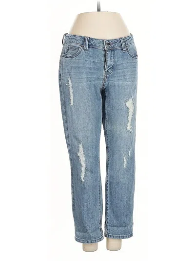 Pre-owned Jennifer Lopez Jeans In Blue