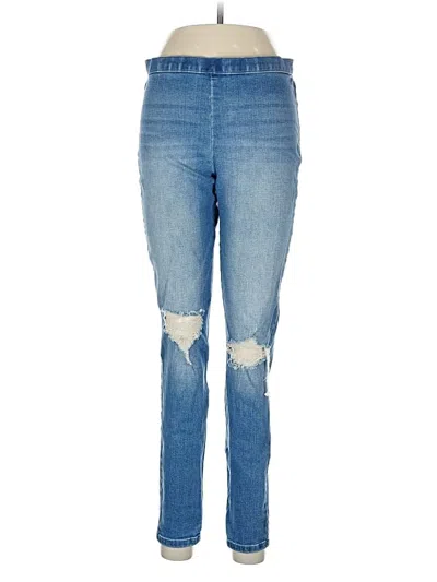 Pre-owned Jennifer Lopez Jeans In Blue