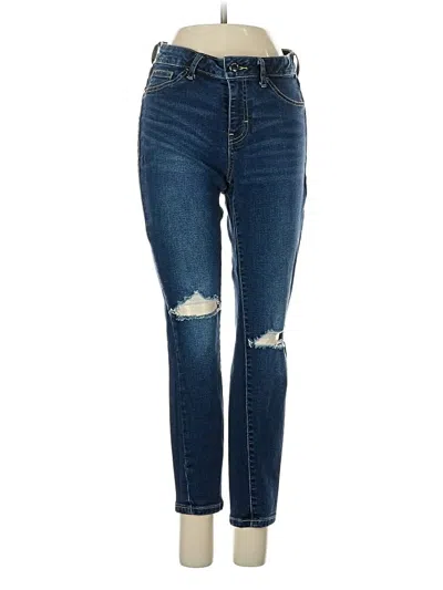 Pre-owned Jennifer Lopez Jeans In Blue