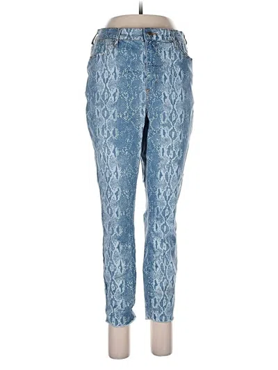 Pre-owned Jennifer Lopez Jeans In Blue