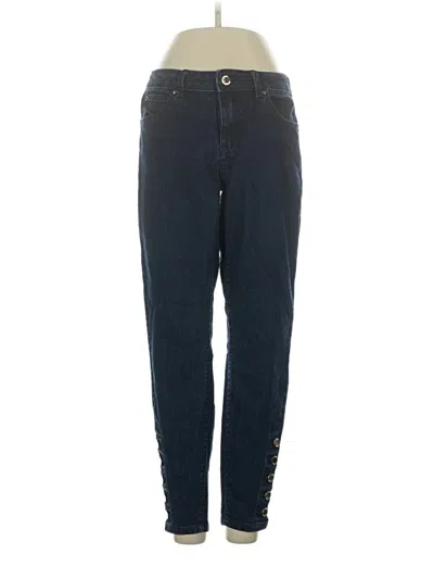 Pre-owned Jennifer Lopez Jeans In Blue