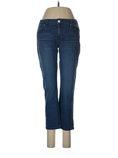 Pre-owned Jennifer Lopez Jeans In Blue