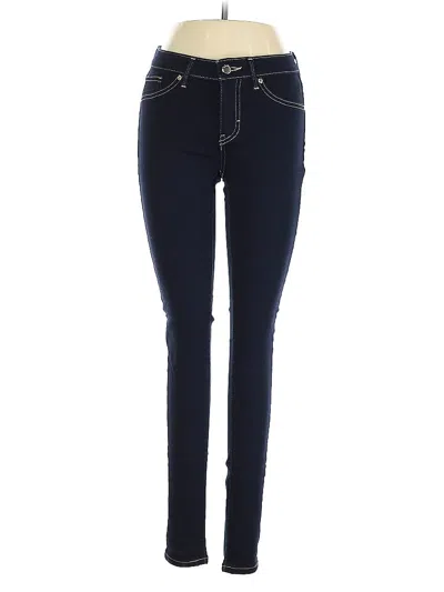 Pre-owned Jennifer Lopez Jeans In Blue