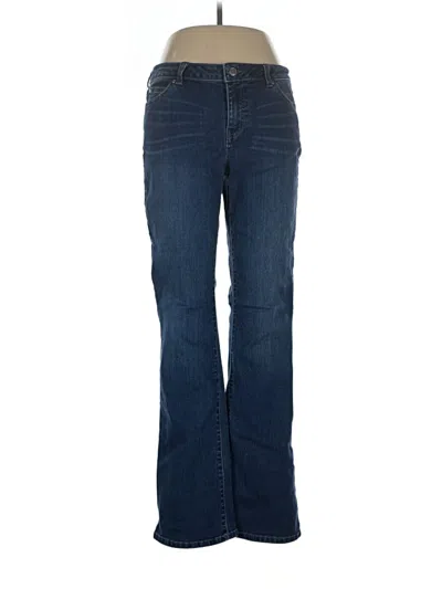 Pre-owned Jennifer Lopez Jeans In Blue