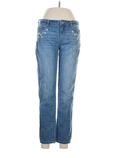 Pre-owned Jennifer Lopez Jeans In Blue