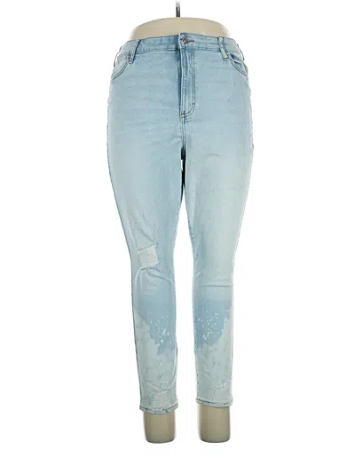 Pre-owned Jennifer Lopez Jeans In Blue