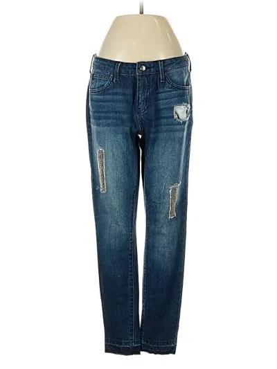 Pre-owned Jennifer Lopez Jeans In Blue