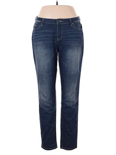 Pre-owned Jennifer Lopez Jeans In Blue