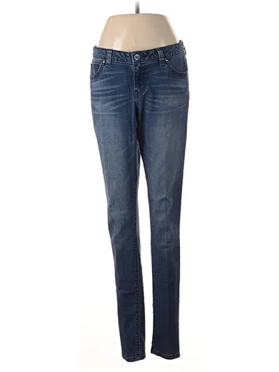 Pre-owned Jennifer Lopez Jeans In Blue