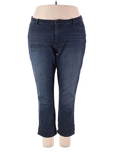 Pre-owned Jennifer Lopez Jeans In Blue