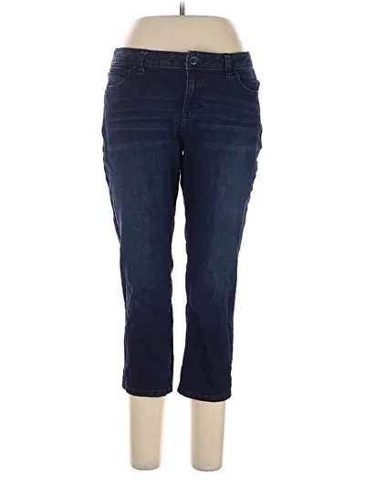 Pre-owned Jennifer Lopez Jeans In Blue