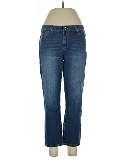 Pre-owned Jennifer Lopez Jeans In Blue