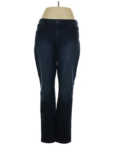 Pre-owned Jennifer Lopez Jeans In Blue