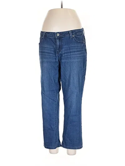 Pre-owned Jennifer Lopez Jeans In Blue
