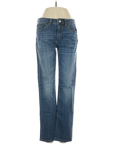 Pre-owned Jennifer Lopez Jeans In Blue