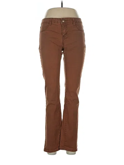 Pre-owned Jennifer Lopez Jeans In Brown