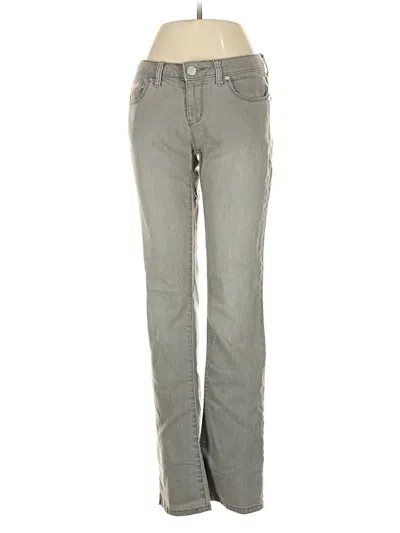 Pre-owned Jennifer Lopez Jeans In Gray