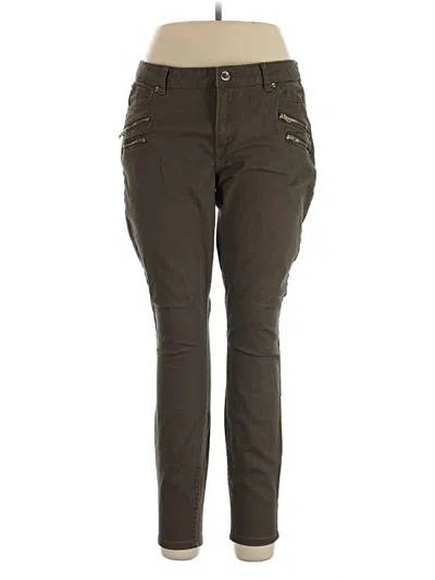 Pre-owned Jennifer Lopez Jeans In Green