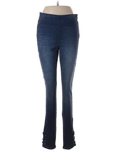 Pre-owned Jennifer Lopez Jeggings In Blue