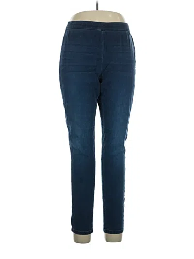 Pre-owned Jennifer Lopez Jeggings In Blue
