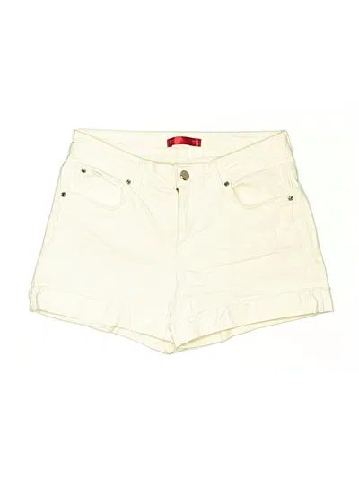 Pre-owned Jennifer Lopez Khaki Shorts In White