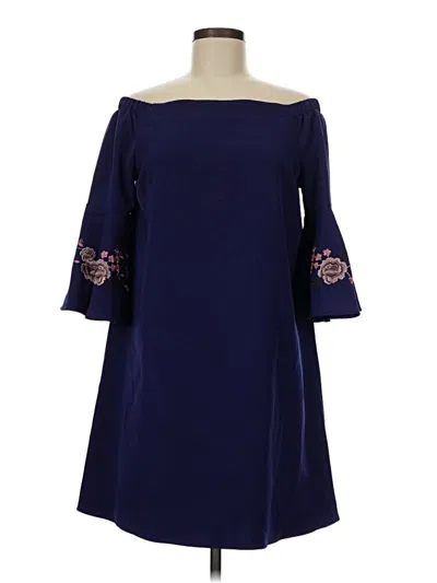 Pre-owned Jennifer Lopez Kimono In Blue
