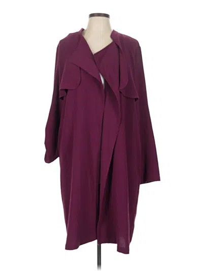 Pre-owned Jennifer Lopez Kimono In Burgundy
