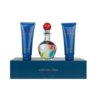 Jennifer Lopez Ladies Live Luxe Gift Set Fragrances 5050456999361 In White