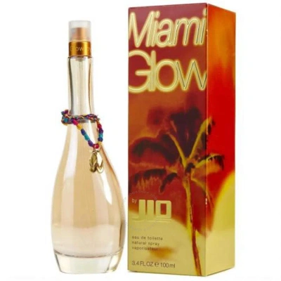 Jennifer Lopez Ladies Miami Glow Edt Spray 3.4 oz Fragrances 5050456110018 In Orange / Pink